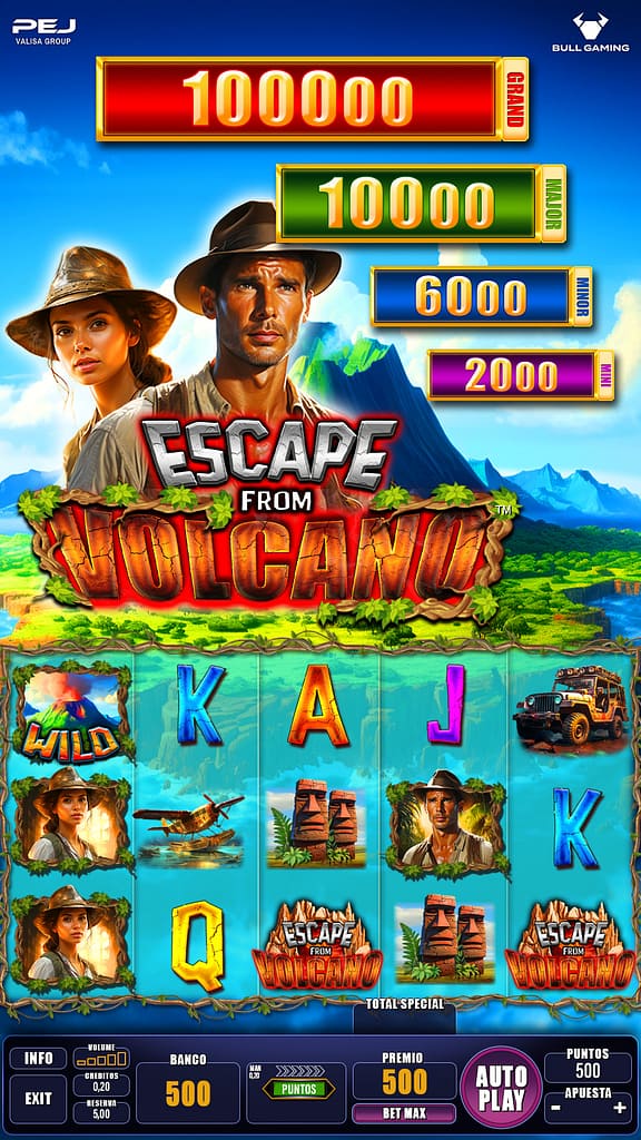 Escape from Volcano_display